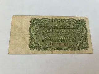 5 Korun Czech Republic 1961