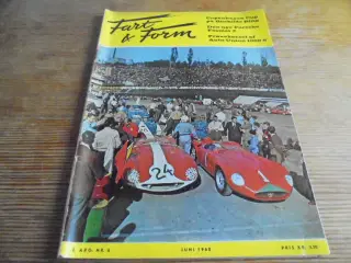 Fart & form – Bilmagasin nr. 6 – 1960  