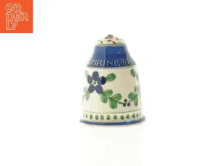 Aluminia - Porcelæns krydderi beholder (str. 7 x 6 cm)