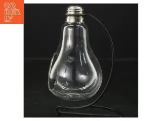 Lille Pæreformet glaskrukke (str. 17x10 cm)