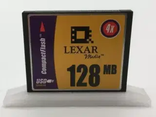 LEXAR Media 128Mbyte 4x USB Compact Flash Card