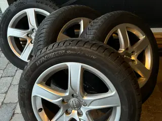18” dæk på Audi alufælge