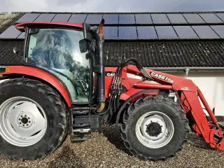 Case IH MXU 115 / 7400 timer / frontlæsser med 2 redskaber