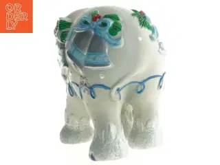 Dekoreret porcelænselefant