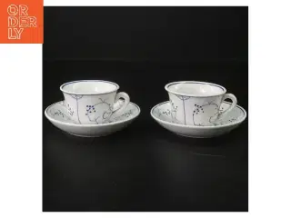 Villeroy & Boch kaffekopper med underkopper (str. Ø 11,5 & 7 cm)