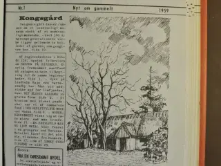 skalk nr. 1-4 1959 og nr. 1-4 1960 i samlemappe, e