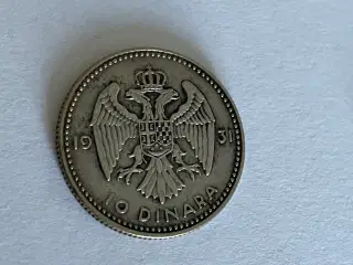 10 Dinara 1931 Yugoslavia - Renset