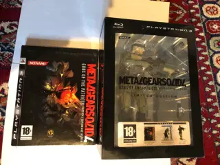 METAL GEAR SOLID 4 LIMITED EDITION+ Figur