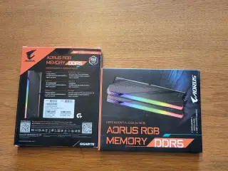 Gigabyte Aorus Ram 6000MT/s RGB DDR5 4x16GB