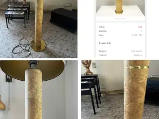 Smuk standerlampe.