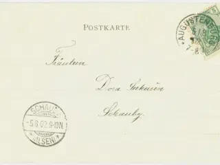 Gruss aus Augustenburg, 1902