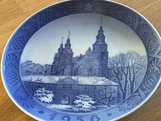 Royal Copenhagen juleplatte 1956