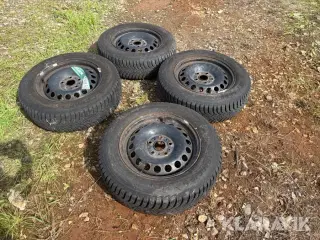 Dæk med stålfælge Goodyear Ultragrip