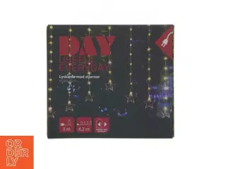 Lyskæde med stjerner 47 LED fra DAY (str. 47 led. 4,2 m)