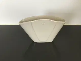 Flot Kaffefilterholder i porcelæn, Aksini