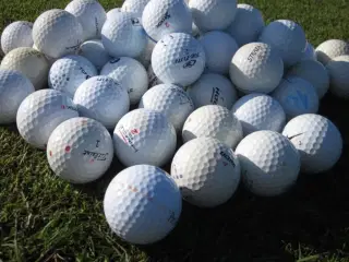 Brugte golfbolde