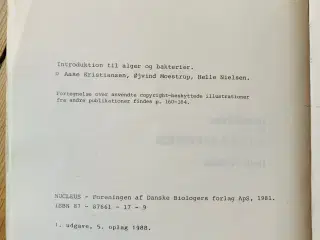 Introduktion til alger og bakterier (1981)