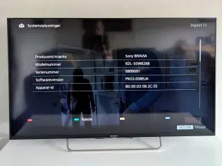 Sony Bravia 50'' smart TV