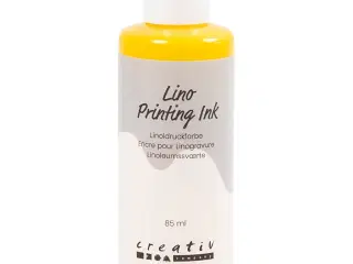 Linoleumssværte, gul, 85ml/ 1 fl.