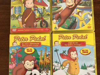 Peter Pedal, dvd`er