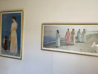 Plakat af Krøyer og Michael p.Anker