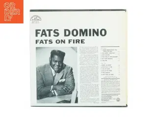 Fats Domino - Fats on Fire Vinylplade (str. 31 x 31 cm)