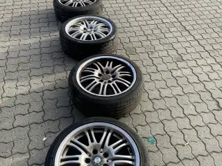 Bmw fælge med gode dæk