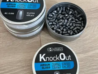 Slugs 1.77 fra H&N og JSB