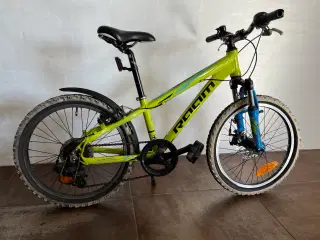 Raam mountainbike med 7 gear, 7-10 år