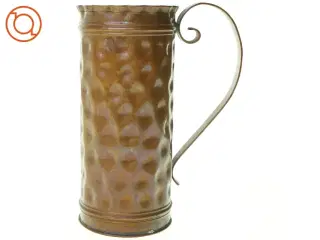Antikt Hamret Kobber krus (str. 11 x 24 cm)