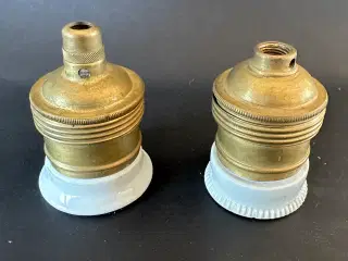 Lampefatning, Messing/Keramik fatninger