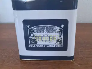 Jule frimærkes dåse