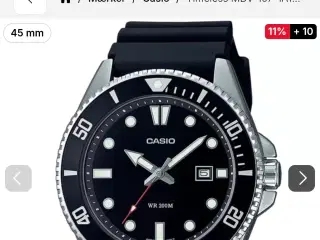 Fint Casio ur 