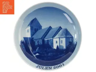 Julen 2001 dekorationsplatte fra Scan Lekven Design (str. Ø 19 cm)