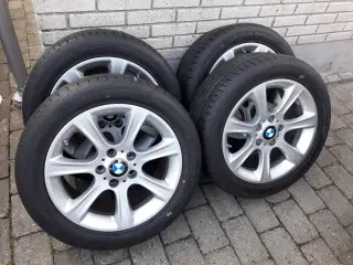 BMW org. 17" fælge med dæk 