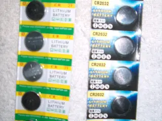 Batterier Cr3032 0g CR2025