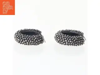 Øreringe med kugledesign (str. Ø 2 cm)