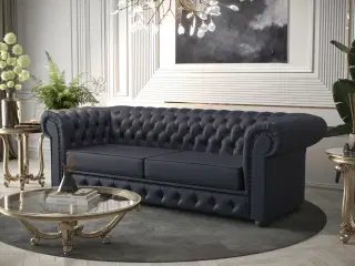 MANCHESTER II ÆGTE LÆDER TO-PER. SOFA 188 CM