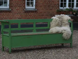 Slagbænk i original bemaling