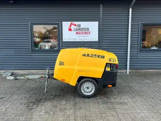 Kaeser m31 3,1M3 kompressor på hjul