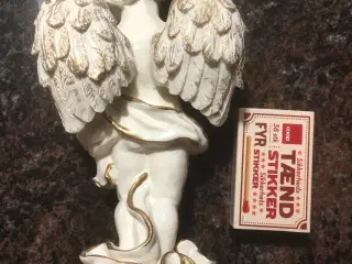 Jule-engel i porcelæn