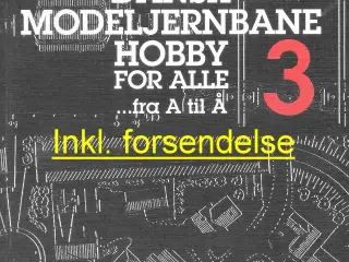 DANSK MODELJERNBANE HOBBY FOR ALLE NR. 3