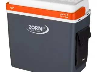 ZORN 21L Elektrisk køleboks 12V med USB A+C