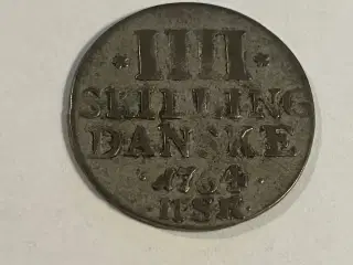4 Skilling 1764 Danmark