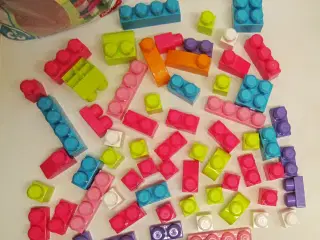 Mega Bloks i original pose fra Fisher Price