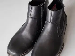 Sorte Rieker herrestøvler str. 41 - som nye