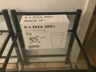 6 Ikea glas