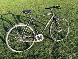 Jensen klassik sort citybike alu, 28”, nyservicere