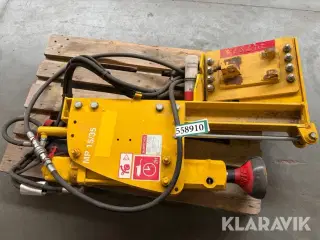 Hydraulisk pælehammer Rabaud MP 15/35 - Beko MA skifte