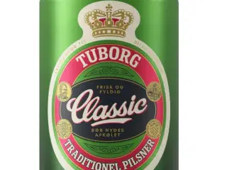 Tuborg Classic 24 stk. Pantfri ks.